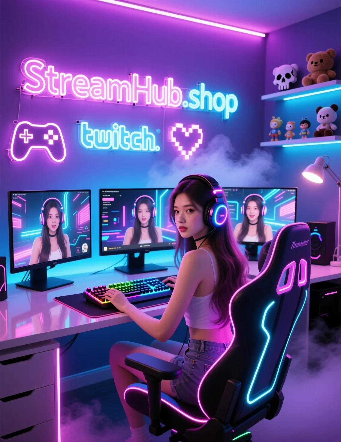 Niche Selection for Streaming: Finding Your Unique Category