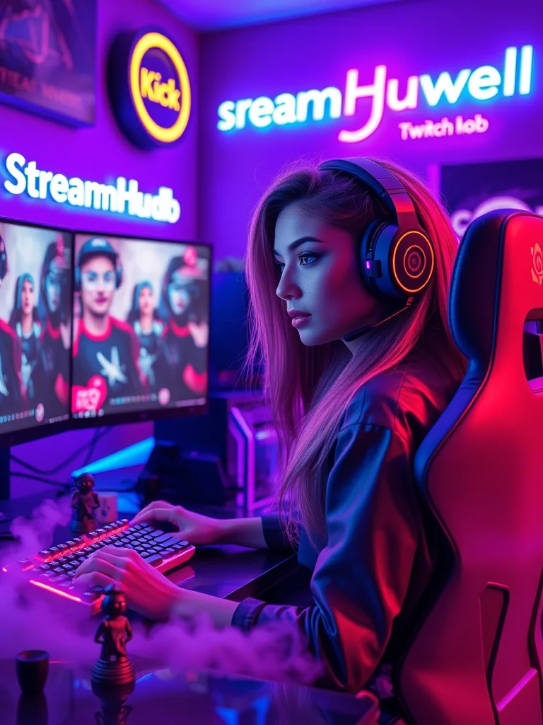 Основные Игроки: Краткий Обзор Twitch и Kick