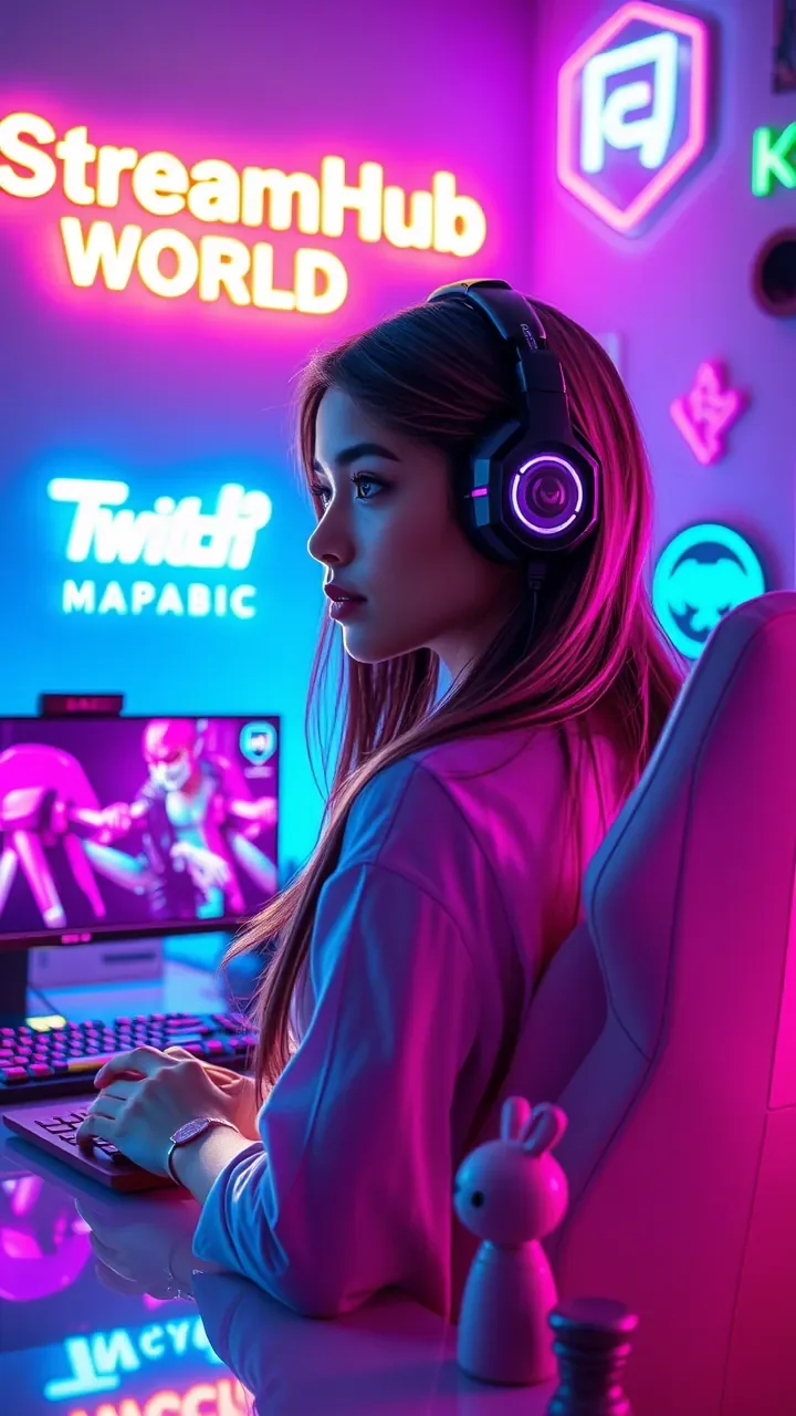 Освоение Пространства: Как Создать Идеальный Фон для Вашего Стрима