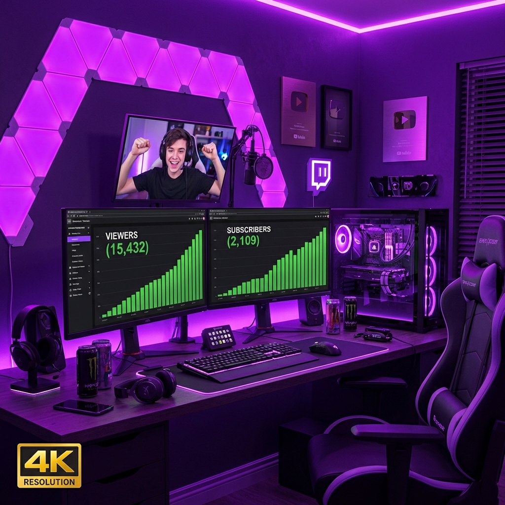 Как я раскрутил Twitch с нуля до 5000 зрителей: Моя история и ошибки [2026]