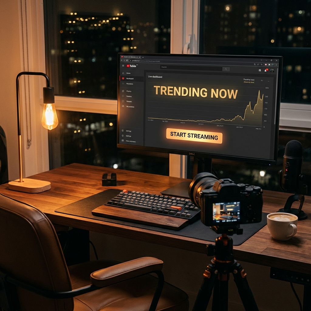 Путь новичка на YouTube Live 2026: От 0 до 1000 подписчиков быстро