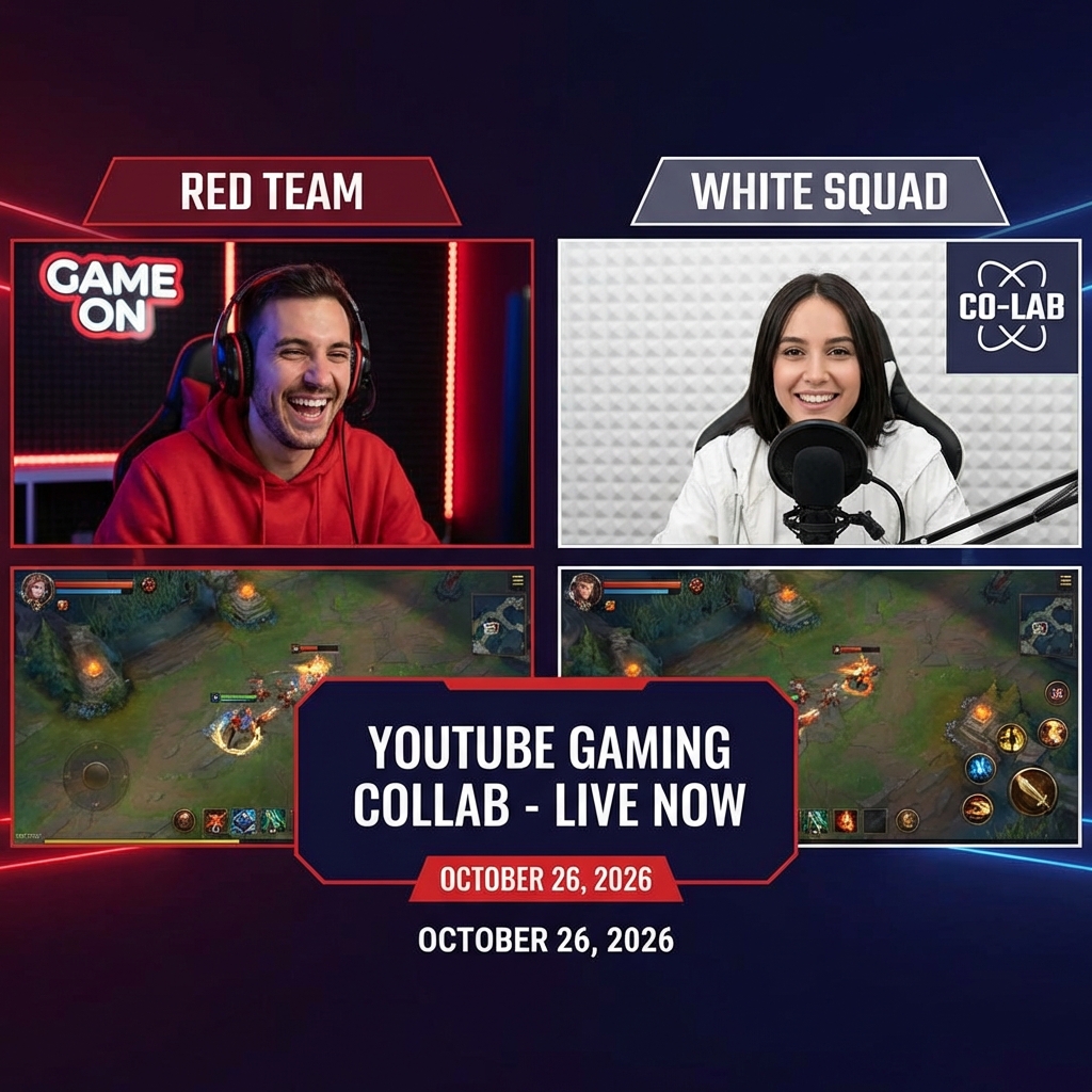 Коллаборации YouTube-стримера: как найти партнёров и организовать [2026]