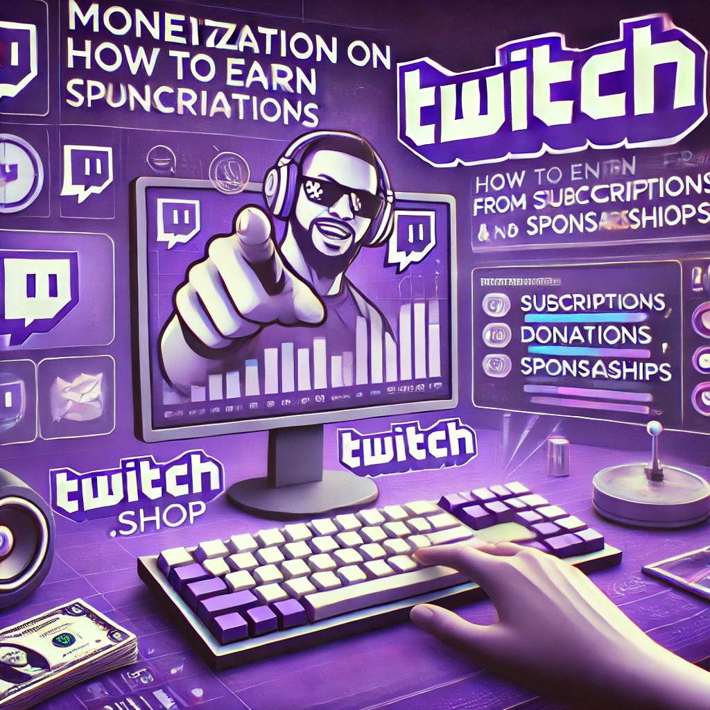 Монетизация на Twitch Как заработать на подписках, донатах и спонсорстве