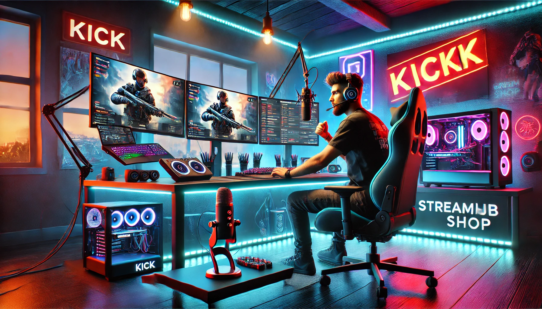 Как заработать на Kick с накруткой зрителей в 2025?