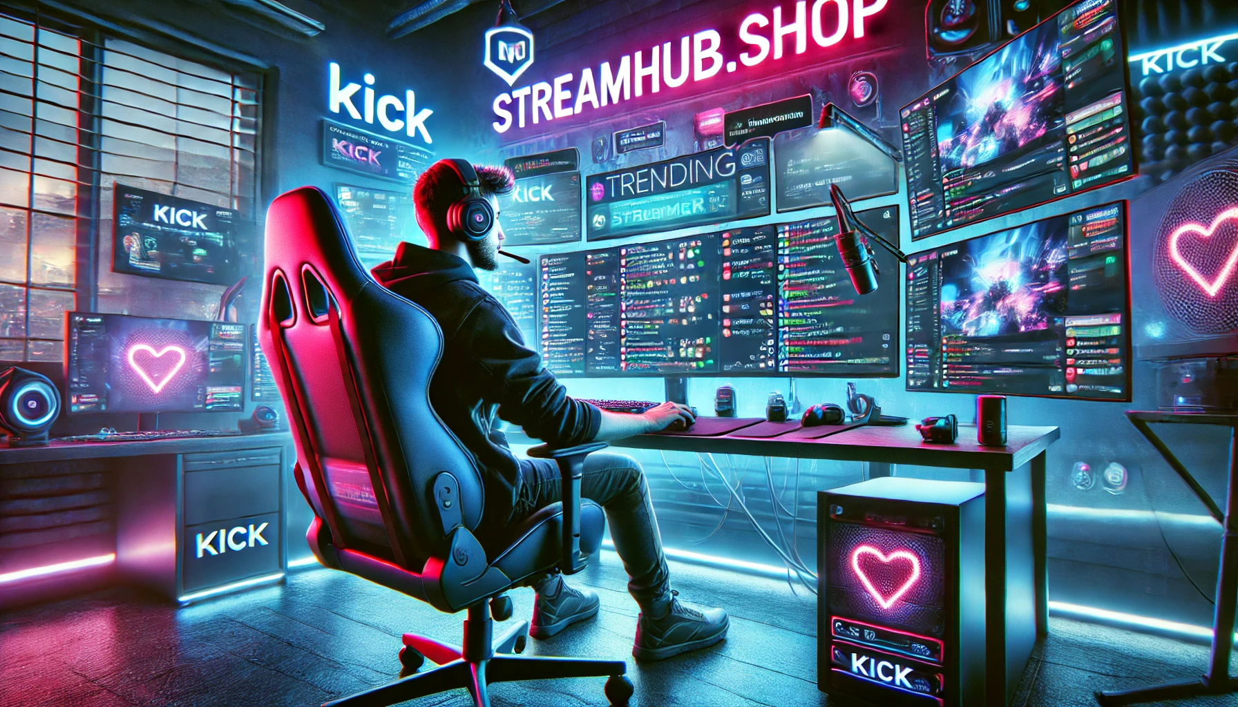 Как сделать активный чат на Kick с накруткой зрителей в 2025?