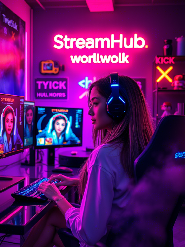 Kick против Twitch где накрутка зрителей работает эффективнее и безопаснее